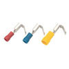 6.35mm Push On Crimp Terminal Piggy Back Various Colours