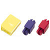 Snap Fit Break-out Connectors Various Colours