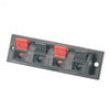 4 Way Sprung Terminal Plate 66 x 18mm