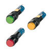 Round Latching Switch With LED 250Vac Various Colours