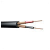 2 Core Individual Lap Screen 6.5mm� Black 100m