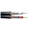 High Quality 2 Core Figure 8 Interconnect Cable Black 100m