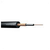 Professional 2 Core Neoprene Instrument Cable 6.5mm� Black 100m