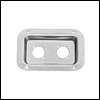 Dish Punched For 2 Unified XLR Sockets Various Colours