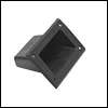 Recessed Black Plastic Pocket Handle