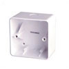White Plastic Backbox For Volume Controls