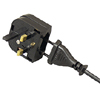 CEE7 Europlug to UK Converter