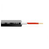 Single Core Unbalanced Microphone Cable Black 50m