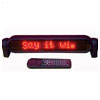 Portable Moving Message Machine With Remote