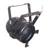 Black Par 64 Floor Mount Can 