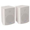 Soundlab White 2x 30W 130mm Powered Speakers With Mounting Brackets.