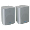Soundlab Silver 2x 30W 130mm Powered Speakers With Mounting Brackets