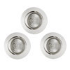 Low Voltage Halogen Downlight Set Of 3 In White