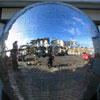 Professional 1.8M Mirror Ball with 1/4' Facets