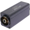 Neutrik Black NA2M-D0B-TX 3 Pole Male XLR To RCA/Phono Socket Miniature Transformer Balancing Adaptor