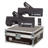 NJD DMX250 Lighting Kit 2 x NJ130 DMX250 Lights, Case Leads &Controller