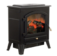 Electric Log-Effect Fireplace Heater