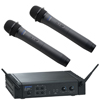 Gemini Wireless Microphone System With 2 x Handheld Mics