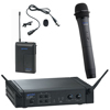 Gemini Wireless Microphone System With Handheld & Tie-Clip Mics