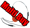 Multi Buy: 100 Light Weight Stereo Headphones