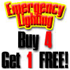 Cybermarket MEGADEAL Emergency Lighting Buy 4 - Get 1 Free