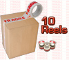 MEGADEAL: 10 Rolls of 'FRAGILE' Tape, ONLY: