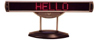 Portable Moving Message Machine