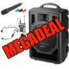 TXA-800 50W Wireless Portable PA System with Handheld Microphone