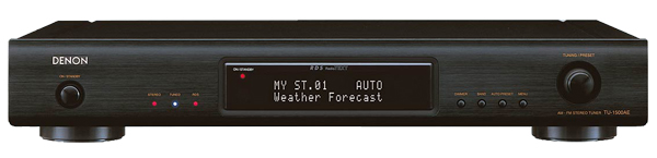 Denon TU1500AE FM/AM tuner - black