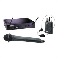 Gemini Wireless Microphone System With Hand Held Mic And Headset Mic