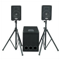 Gemini XTR-400 Complete Powered Speaker System