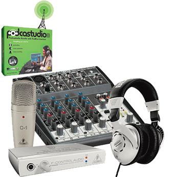 Behringer Podcastudio - Complete Podcast & Music Production Suite