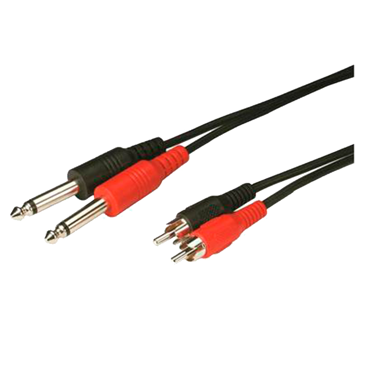 RCA to 6.3mm