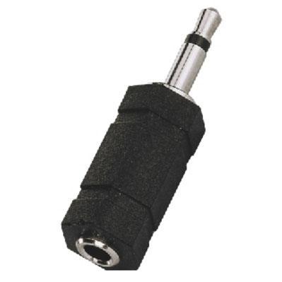 Adapter 3.5mm Mono Plug to 3.5mm Stereo Female