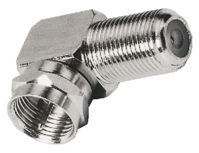 Right Angle Adapter F Male/ F Female