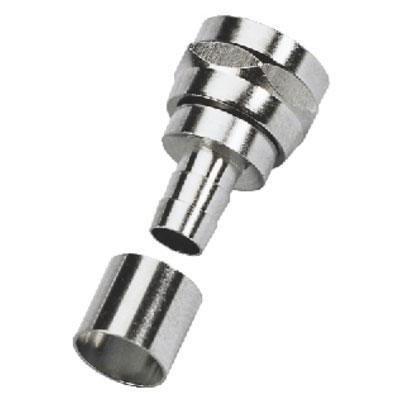 F-Crimp Male, Crimp Sleeves 6.8mm