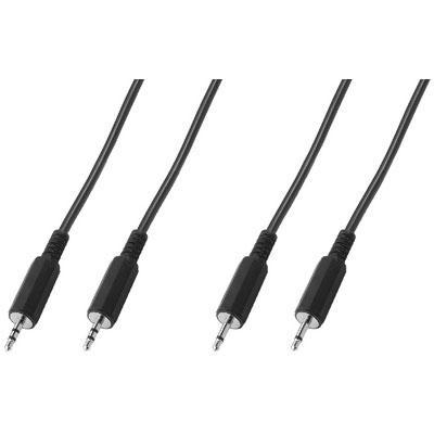 Audio Connection Cable, 3.5mm plugs. Length: 2m.