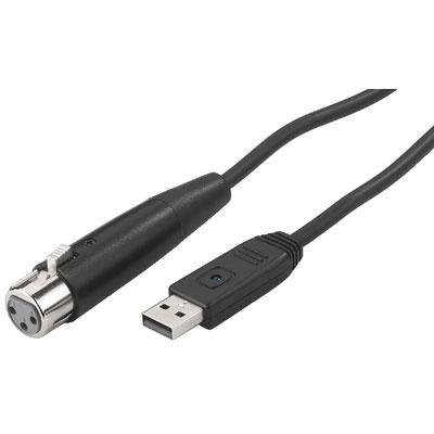 USB-500XLR Microphone Adapter Cable