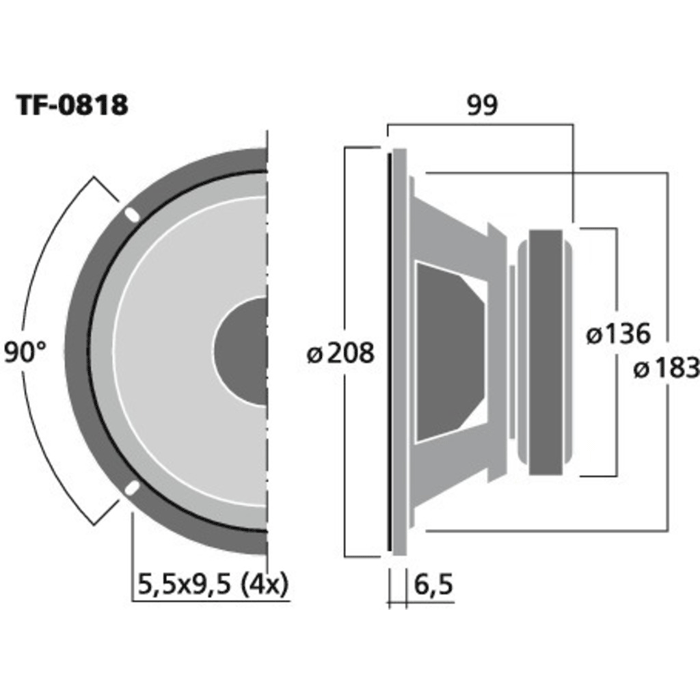 CELESTION TF-0818 - main image