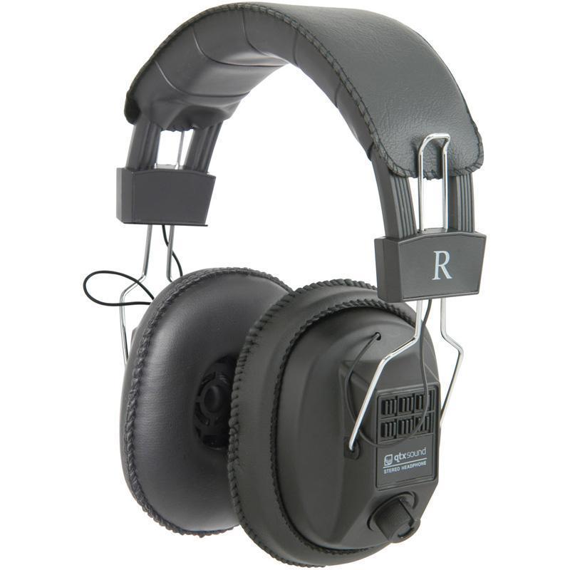 Mono/Stereo Switched Headphones With Volume Control - main image