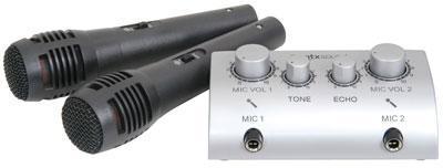 QTX Karaoke Mixer Kit with 2 Mics - main image