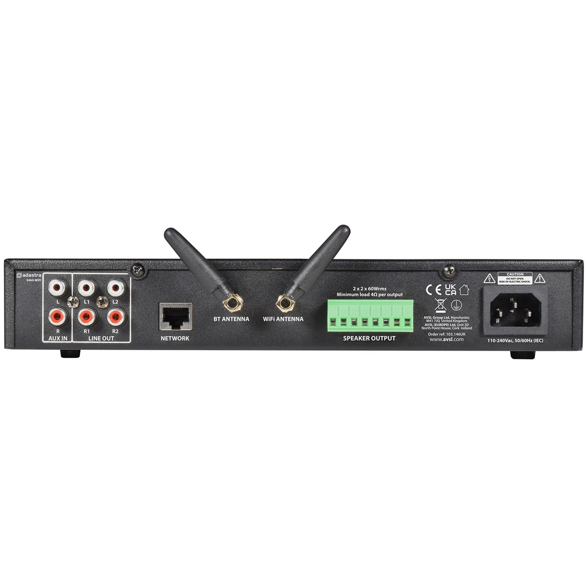 S460-WIFI Multi Streaming Amplifier - main image