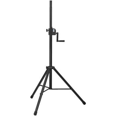 KM-21302 Wind Up Speaker Floor Stand - Black