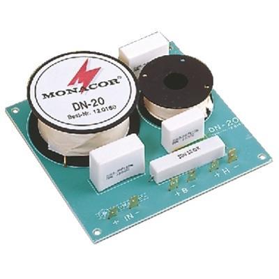 Monacor DN-20 2-Way Crossover network for 8ohm