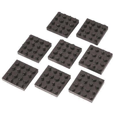 Monacor LAV-8 Set of Rubber Feet for Speakers - main image