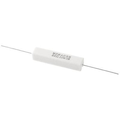Monacor LSR-220/10 High-Power Cement Resistor 10W 22 Ohm - main image