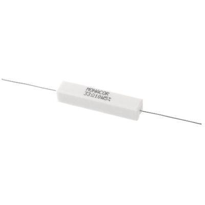 Monacor LSR-330/10 High-Power Cement Resistor 10W 33 Ohm