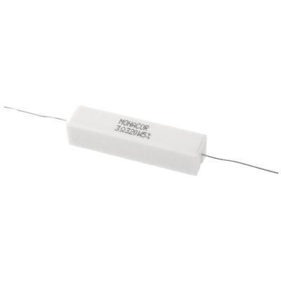 Monacor LSR-33/20 High-Power Cement Resistor 20W 3.3 Ohm