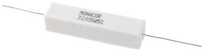 Monacor LSR-39/20 High-Power Cement Resistor 20W 3.9 Ohm