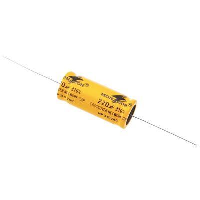 Monacor LSC-2200NP Electrolytic Capacitor 1.5-300uF